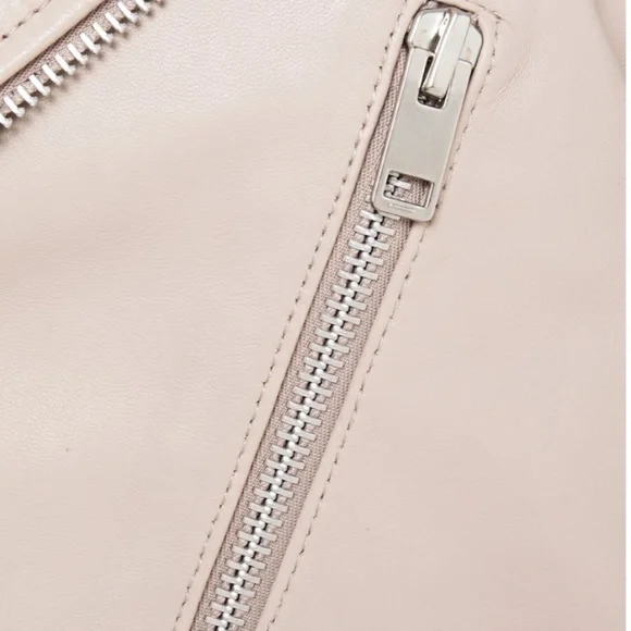 NWOT Walter Baker Kingsley Leather Biker Jacket Size XS - Picture 6 of 9